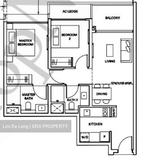 The Watergardens At Canberra (D27), Apartment #557849481